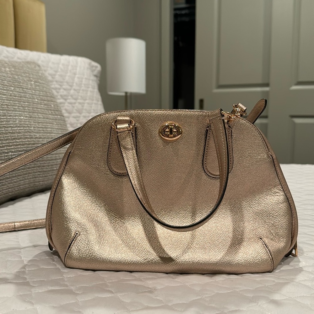 Coach Satchel Cross Body Bag